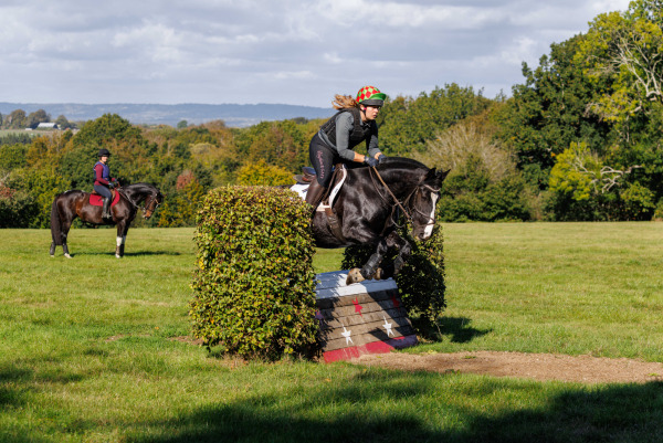 Elise and Dani Lodge Farm XC